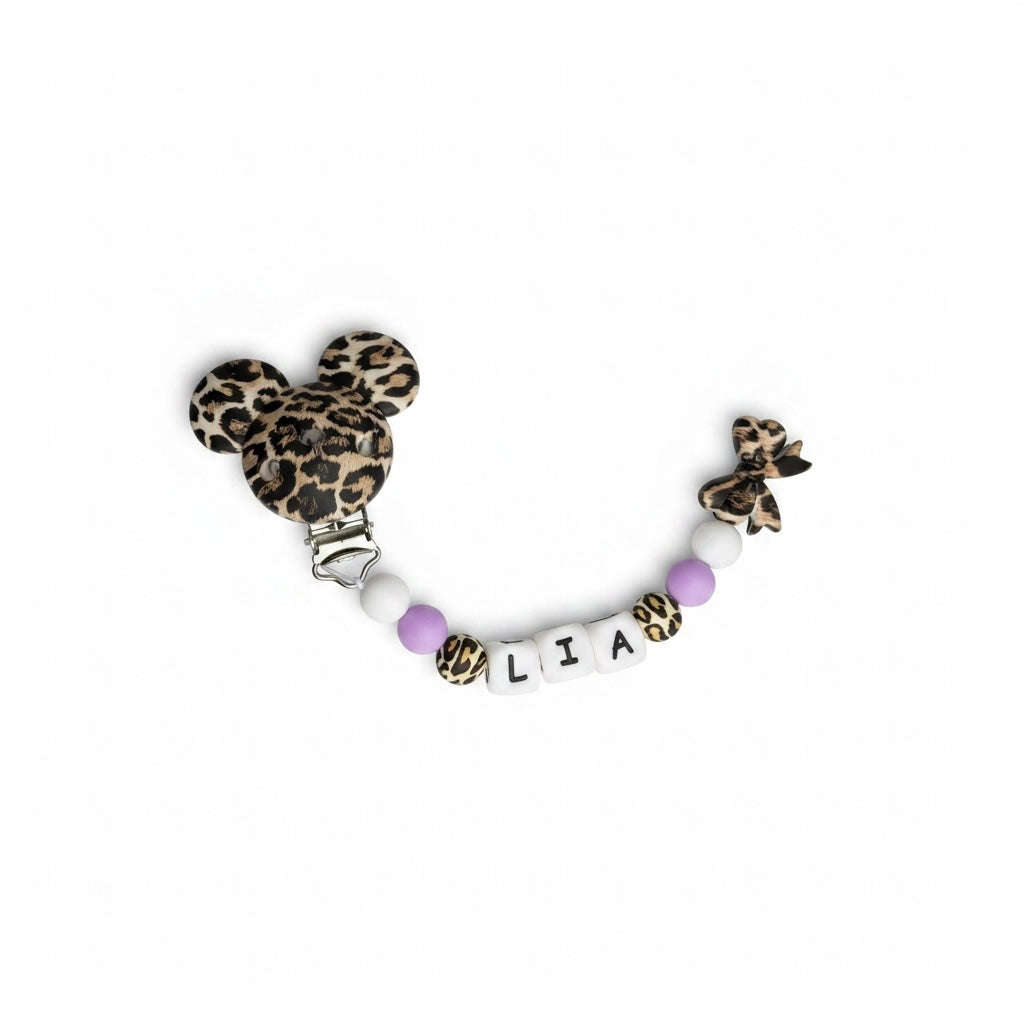 Modèle léopard lilas