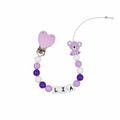 Modèle  Cœur violet 💜
