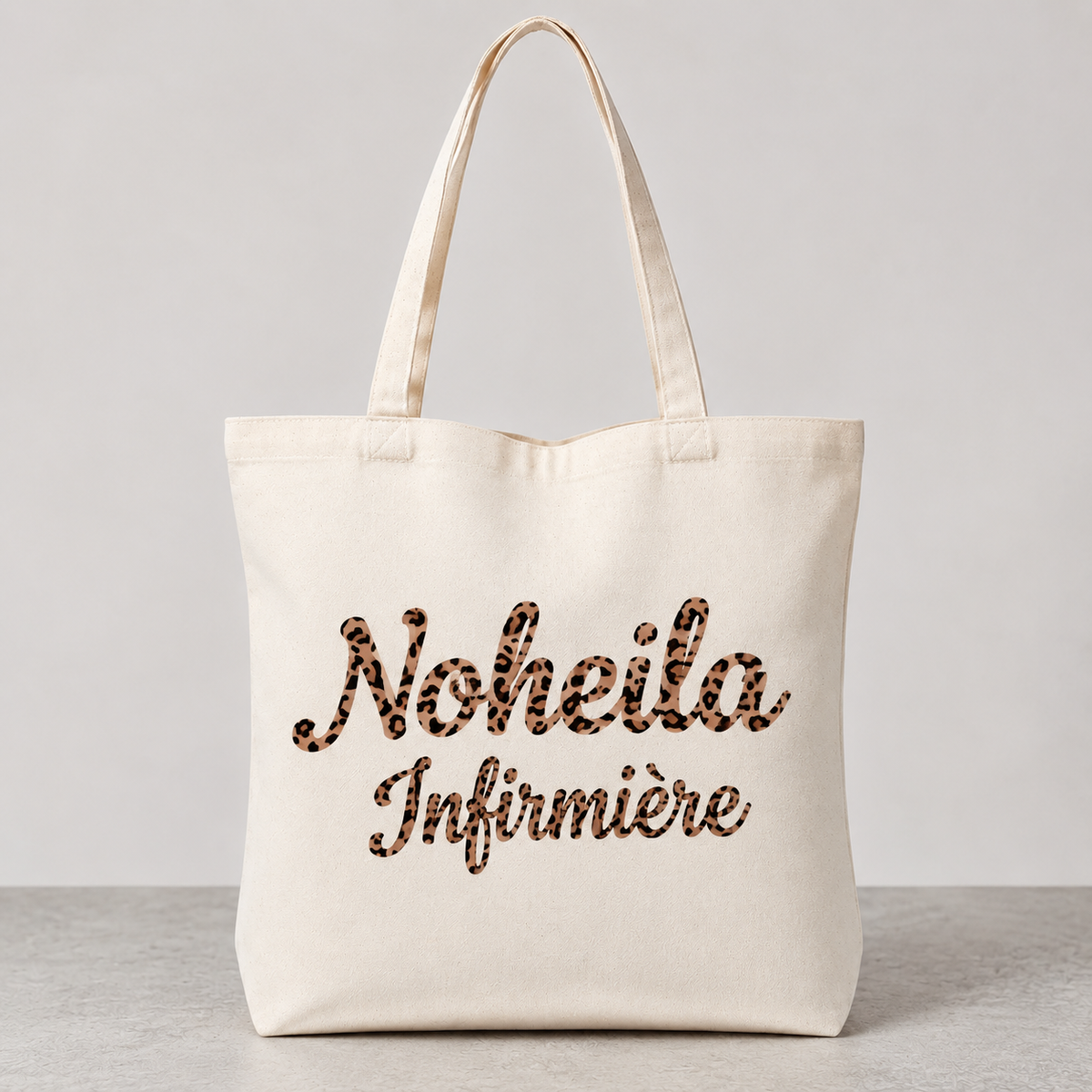 Tote bag personnalisé 🐆